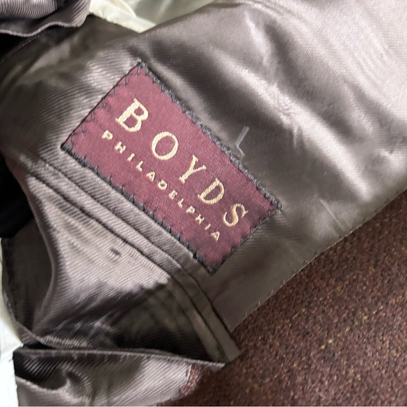 TRUSSINI Linea Nuova Suit jacket SZ 40R brown Fully Lined men’s - Picture 14 of 16